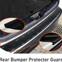 Rear Bumper Protector for Toyota Highlander 2015 2016 2017 2018 2019 2020 PP Material Trunk Outside Door Sill Protector Cover