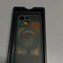 CANSHN Magnetic for iPhone 13 Mini Case, Upgraded [Full Camera Protection] [Compatible with Magsafe] [Translucent Matte] Shockproof Protective Phone Case for iPhone 13 Mini 5.4" - Deep Green