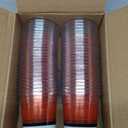 50 Pcs Cartoon Animation Plastic Cups,12OZ Red White Themed Drinking Cups Cartoon Party Decoration for Kids Birthday Baby Shower Party Supplies