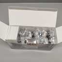 BESTTEN 10 Pack Single Pole Decorator Light Switch with Wallplate, 15A 120/277V, Rocker Paddle Wall Switch, On/Off Interrupter for LED and Other Lamps (white)