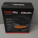 Mueller Heart 5 Waffle Maker, Waffle Iron, Adjustable Browning Control & Nonstick, Cool Touch Handle, Easy to Clean, Small Kitchen Appliances