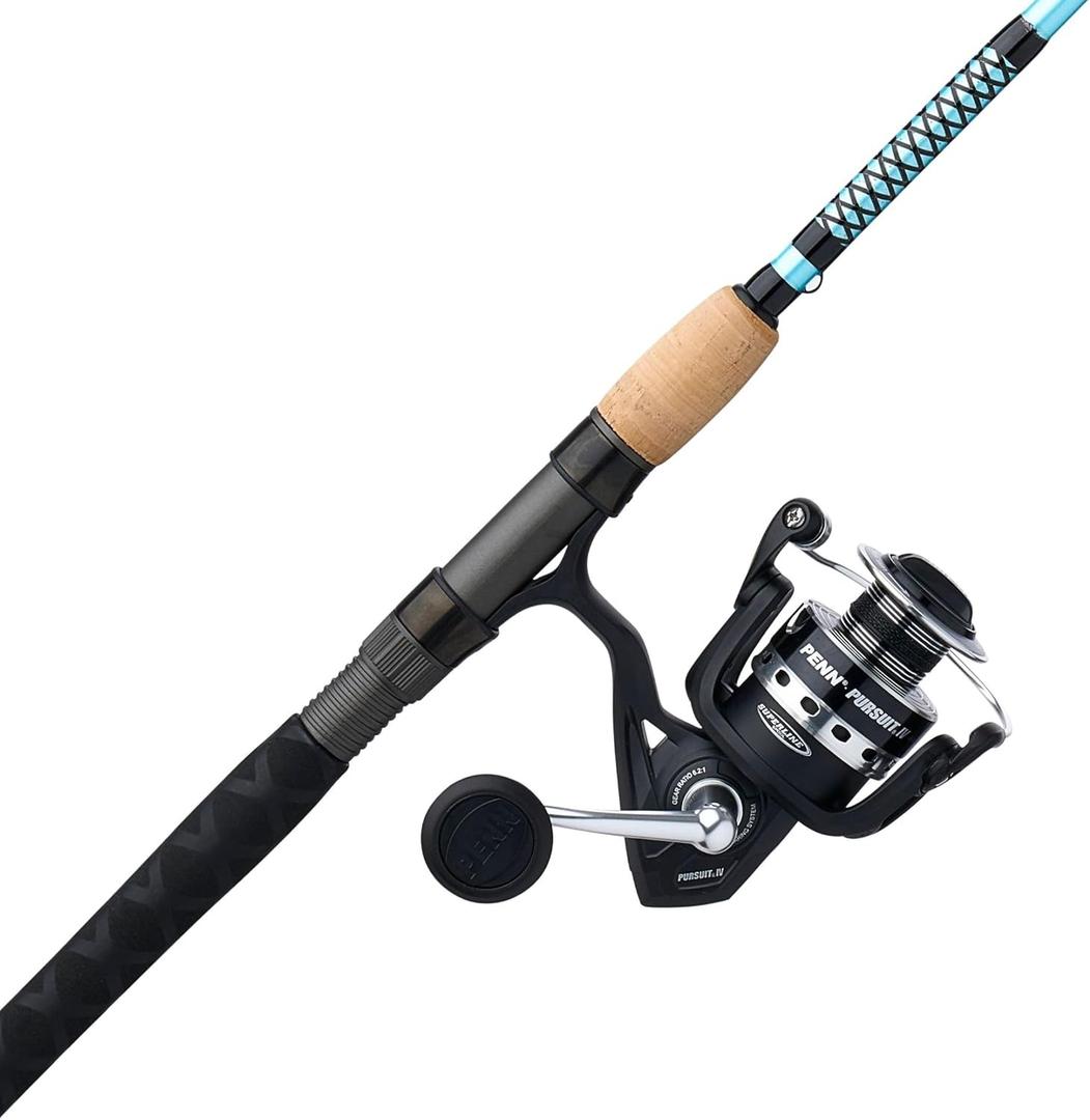 Ugly Stik Carbon Inshore Rod & Penn Pursuit IV Spinning Fishing Combo, 40 Size Reel - 7' - Medium - 1pc