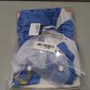 Morph Air Hostess Costume for Women Blue - Retro Stewardess Outfit Womens - Flight Attendant Costume for Women (3X-Large)