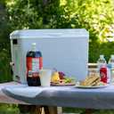 Koolatron 12V Iceless Cooler & Warmer Portable Electric Cooler / Nevera Porttil Elctrica for Car Truck Camper Boat, Hard Sided Mini Fridge for Camping Picnic Travel Lunch Food Drinks Office 36 qt