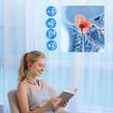 Ears & Nose Red Light Therapy, 650nm Red Light Therapy for Ears & Nose, 2-in-1 Rehears Device Daily Wellness with Case Inky