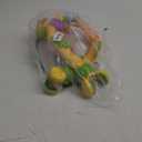 Caterbee Travel Arch Bassinet Toys for Infant & Toddlers, Baby Crib Stroller Accessory & Pram Activity Bar Toy for Senses and Motor Skills Development Indoor and Outdoor (Pink)