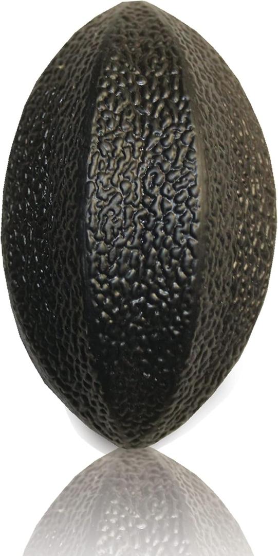 Rehabilitation Advantage Football Shaped Hand Exerciser, Extra Firm, Black