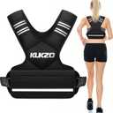 Adjustable Weighted Vest Women/Men, 6-12lb/12-18lb/20-32lb Weight Vest with 6 Ironsand Weights for Strength Training Rucking Running Walking Fitness Workout