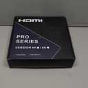 4K HDMI Cable 75 Ft with Built-in Signal Booster | HDMI 2.0 High Speed Unidirectional Cables 4K@60Hz 2K 1080P 3D ARC Ethernet Cord | for UHD TV Monitor Laptop Xbox PS4 (22.8m)