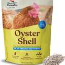 Manna Pro Crushed Oyster Shell for Chickens Calcium Supplement for Laying Hens to Support Strong Eggshells Natural Poultry Mineral Feed for Backyard Chickens 5 lb Bag (Yellow)
