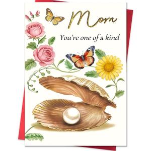 20 x IDU Mothers Day Card for Mom,Happy Mothers Day Cards Gifts from Daughter Son,Sentimental Mother’s Day Gifts Card for Mom
