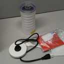 Milk Frother, Paris Rhne 4-in-1 Milk Steamer and Frother, Hot & Cold Foam Milk Warmer with Temperature Control, Auto Shut-Off Frothers for Coffee, Latte, Cappuccino, Macchiato (Pearl)