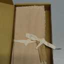 keypan Camel Cloth Napkins Set of 6, Linen Cotton Table Rustic Fabric Napkin Washable Bulk with Fringe for Thanksgiving Dinner Wedding Boho Fall Decor Party 17x17 inch