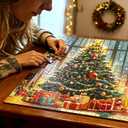 1000 Piece Jigsaw Puzzles for Adults -Ethereal VoyageIrregular Shaped Pieces for Challenging Fun, No Dust Oversize Starry Sky Artistic Puzzle, Gifts for Family Game Night 31.5 x 16 inch (Aurora)