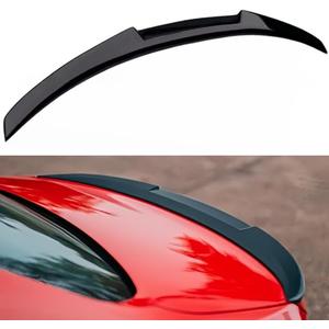 Rear Spoiler Compatible with 2012-2018 BMW F30 3 Series & 2014-2019 F80 M3 Sedan, Glossy Black MV Style Duckbill for 318i 320i 325i 328i 330i 335i 340i, Trunk High Kick Wing Lip