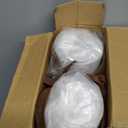 Brown Winsor Chair Cushions with Ties, Dining Kitchen Chair Seat Pads Non Slip Removable Washable Cover 17"x16" 2 Pack