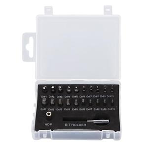 Ktsxxops 22PCS Set Broken Bolt Remover Set High Speed Steel Multifunctional Damaged Screw Extractor Kit