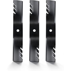 M143520 Blade Fits JD 19IN B1PD1054 M143520 3-Blade Set for 54inch Lawn Tractor Replaces Z445 Z425 Z435 LX280 X340 X380, 3 Pack