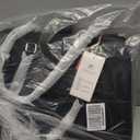 LOVEVOOK Lunch Tote Bag for Women, 2in1 Work Tote Bag with Lunch Compartment, Insulated Lunch Bag & 15.6 Inch Laptop Bag for Women, Ideal for Teacher, Nurse and Camping Use, Black