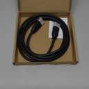 DisplayPort 1.4 Cable, 32.4Gbps High-Speed, 8K@60Hz, 4K@120Hz, Dynamic HDR and 3D, Gold-Plated Plugs, HBR3 Compatible, 6 Foot, Black