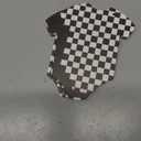 Checkered Bodysuit Baby Shower Banner - Race Car Boy Baby Shower Banner,Little Dude On The Way Decor,Racing Car Onesie Garland(black)