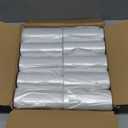 Reli. 6-10 Gallon Trash Bags | 1000 Bags | Clear | Bathroom | Strong | Garbage