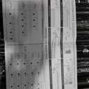 Double Curtain Rod, Black Extra Long Dual Curatin Rod for Windows 72 to 144 Inches, 1" Adjustable Heavy Duty Window Treatment Rods with End Cap Finial, Decorative Spliced Metal Drapery Rods