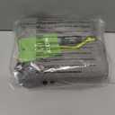 ATEPA Inflatable Seat Cushion, Self-Inflating Portable Stadium Airplane Travel Foam Cushion Pad for Camping, Sports Events, Outdoor (2 Pack Grey)