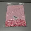 Valentine V Neck Shirt for Women Cute Love Heart Long Sleeve Casual Tee Tops (Pink, XL)