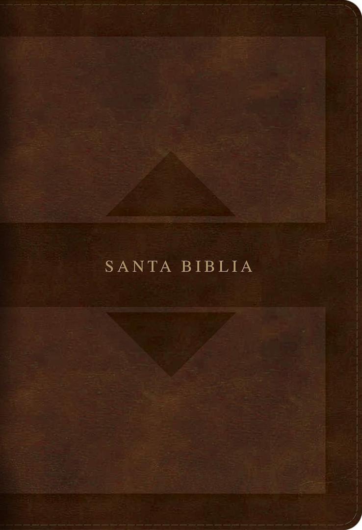 RVR 1960 Biblia letra grande tamao manual edicin tierra santa, caf smil piel Mass Market: Santa Biblia (Spanish Edition)