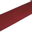 Arden Outdoor Bench Cushion, 46 x 17, Rain-Proof, Fade Resistant Ruby Red Leala