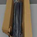 Extra Long Curtain Rods 120-inch To 170-inch,1Heavy Duty for Living Room,Bedroom,Outdoor Patio,Metal Drapery Rod for 10-14.2 ft Curtain Pole With 4 Adjustable Brackets