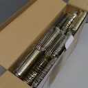 N9R 300PCS Gold Plastic Silverware, Heavy Duty Gold Plastic Cutlery Set Disposable Flatware Dinnerware, 100 Forks, 100 Spoons, 100 Knives, Perfect for Party, Wedding and Daily Use