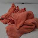 Madison Park Adrien 100% Cotton Soft Bathroom Towel Set, Highly Absorbent, Zero Twist, Quick Dry, Include 2 for Shower, 2 Hand & 2 Facial Wash Cloth, Multi Sizes, Coral 6 Piece