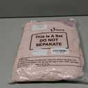 VitalCozy 6 Pcs Baby Muslin Hooded Bath Towels and Washcloths Muslin Cotton Hooded Baby Towels Absorbent Blankets for Gift Newborn Infant Shower (32 x 32 Inch,Pink,Rose)