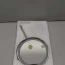 Lighted Makeup Mirror, 3000 mAh Rechargeable Double Sided Magnifying Vanity Mirror with 3 Colors, 1x/10x, 360 Rotation , Brightness Adjustable Magnification Cosmetic Light up Mirror, Women Gift (Chrome)