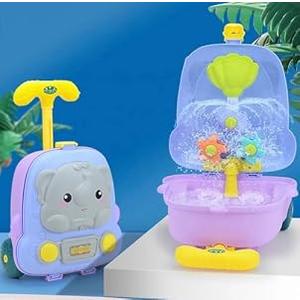 2 x Generic Beach Toys Trolley Box Set Fun (Purple), Medium