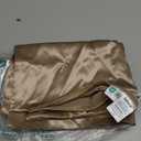 Blissy Silk Pillowcase - 100% Pure Mulberry Silk - 22 Momme 6A High-Grade Fibers - Silk Pillow Cover for Hair & Skin - Regular, Queen & King (Taupe, King)