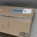 Mail Slot Catcher for Door Mail Slot, Black Indoor Mail Slot Cover Interior Draft Stopper, Large Size, Self-Adhesived, Large Capacity, Dogs-Proof, Mail Slot Basket for Front Door, Garage Doors