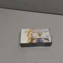 Amerdeco 10 Pack Brushed Gold Cabinet Knobs 2 Inch (50MM) Single Hole Cabinet Pulls Kitchen Cabinet Knobs Drawer Knobs ZH0026