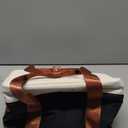 LOVEVOOK Insulated Lunch Box for Women Men, Reusable Lunch Bag with Large Capacity, Leakproof Cooler Lunch Tote for Work, Office, Outdoor Use, Black-beige-brown