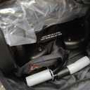 4 in 1 Baby Bassinet, Pack and Play, Bedside Crib Sleeper, Diaper Changer, Quickly Assembled and Folded Portable Crib with Mattress and Mosquito Net, Easy to Carry (Black)