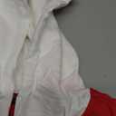 Hood Crew Hooded Varsity Bomber Jacket Cotton Blend Letterman Hoodie Baseball Jackets for Men Red L