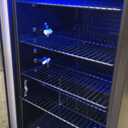 Mini Fridge 130 Can Beverage Refrigerator Cooler, 3.2 Cu.Ft Drink Fridge for Soda Beer, Adjustable Temperature Control for Home Office, Black