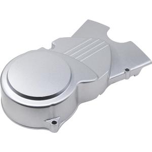 Left Engine Stator Magneto Cover Aftermarket Parts Fit for CRF50 XR50 SSR 50cc 70cc 90cc 110cc 125cc Apollo Stomp Thumpstar Pitster Taotao Coolster Roketa Chinese Dirt Pit Bike. (Silver)