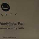 ULTTY Bladeless Fan for Bedroom, 20 Speeds & 3 Modes, Standing Fan with Remote, 8H Timer, 38" Quiet Tower Fan, 120 Oscillation, Powerful 25ft/s Airflow Cooling Fan for Home Office, CR062 Black, Large