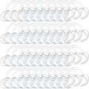 100-Pack Dental Cheek Retractor, Professional Autoclavable Mouth Opener Retractors, 100% BPA-Free, for Dentist, Teeth Whitening, Party, Mouthguard Challenge Game - Size M, Clear