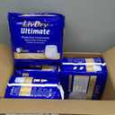 LivDry Ultimate 3XL Adult Incontinence Underwear, Max Absorbent Diapers for Women and Men, XXXL 72 -92" Waist, Leak Proof Cuff, XXX-Large, 36 Count