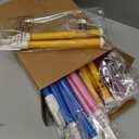 Syhood 24 Pcs Slide Whistle for Adults Instrument Toy Plastic Metal Musical Slide Whistles for Kids Classroom Gift Party Favors Boys Girls Games School Prizes Birthday, 4 Colors