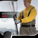 PACIFIC PPE Winter Work Gloves for Men and Women, 100% Waterproof Thermal Insulated Freezer Gloves for Cold Weather, Super Grip, Grey, 2X-Large